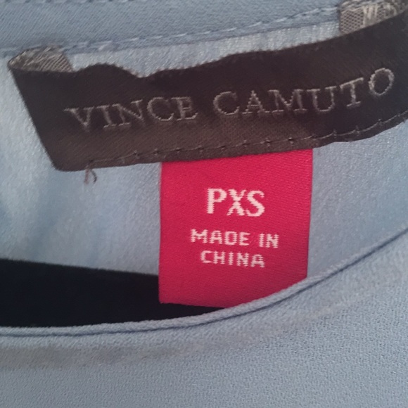 Light Blue Vince Camuto Blouse - Picture 4 of 5